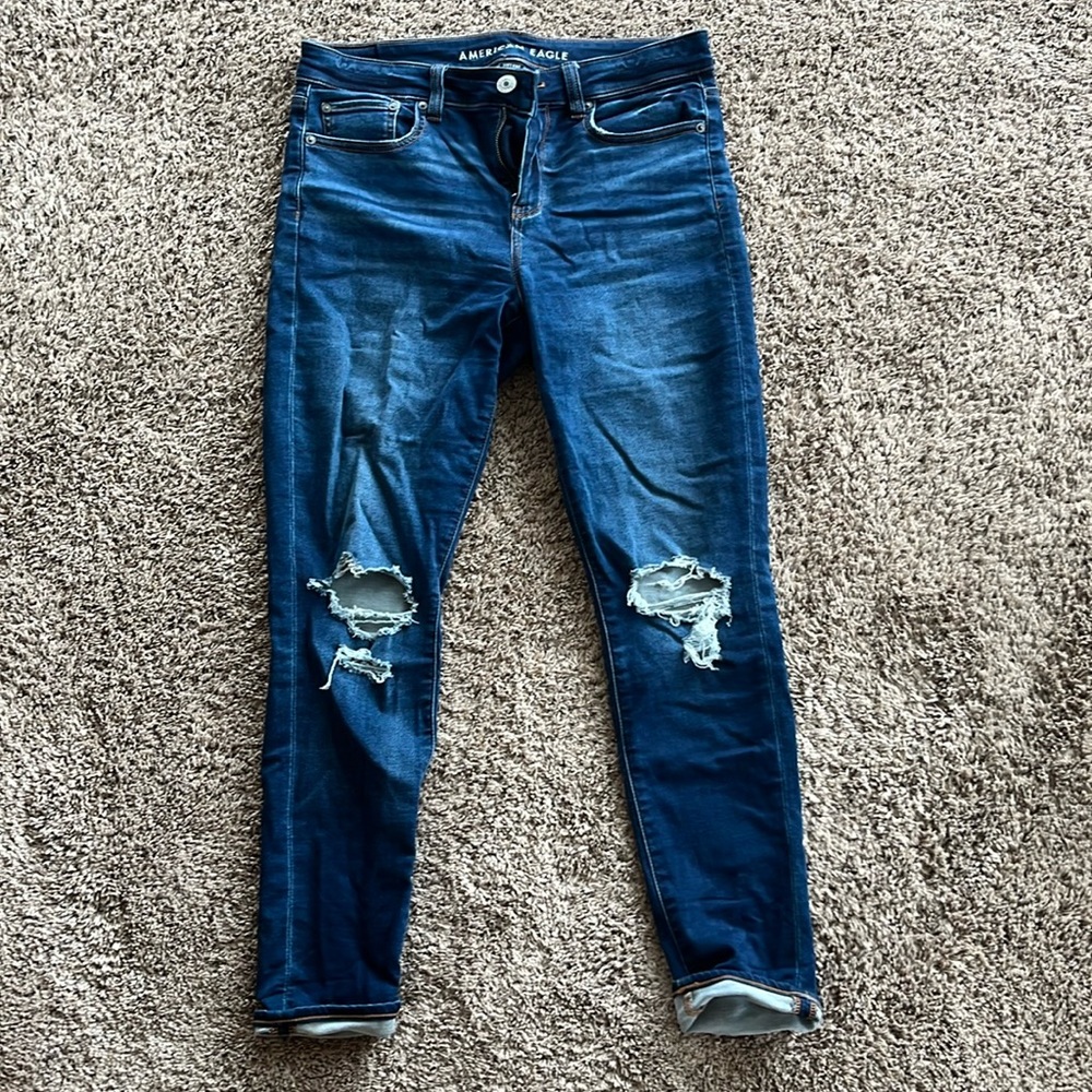 American eagle high rise jeans